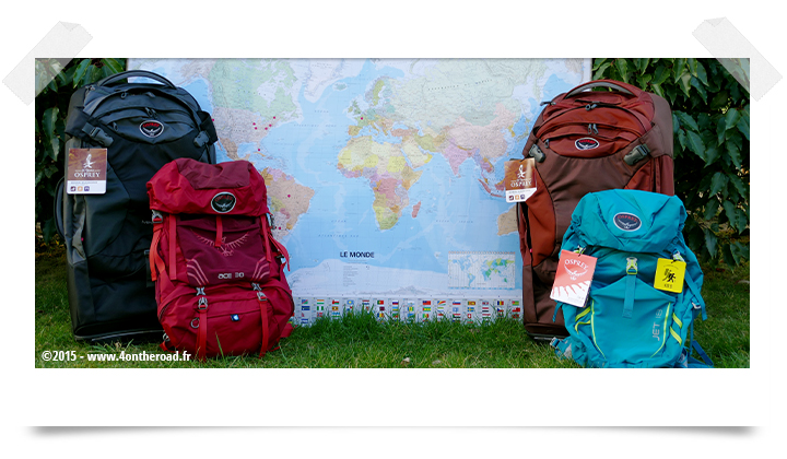 Bagages tour du monde